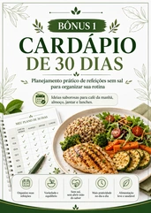 Cardápio de 30 Dias